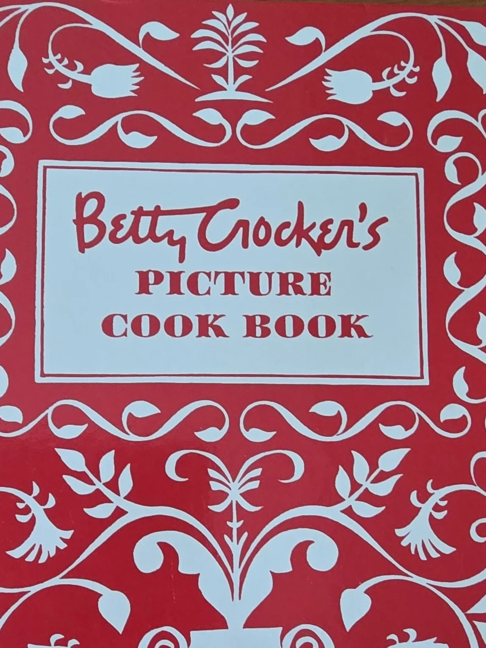 Betty Crocker Red and White Picture Cook Book